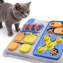 Interactive treat puzzle toy